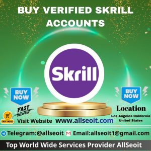 Buy Verified Skrill Accounts
